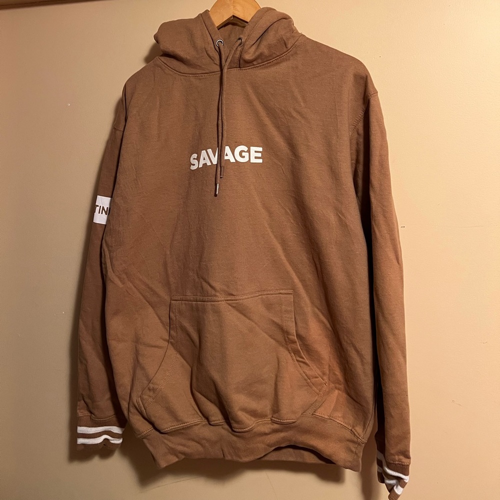 Savage title to hoodie heavy good condition unisex